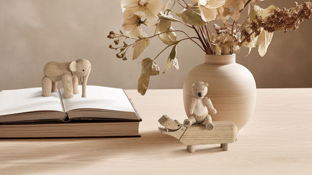 Set Liliput 3 Stück Holzfigur Kay Bojesen