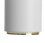 Stahl weiß / Ring Messing 