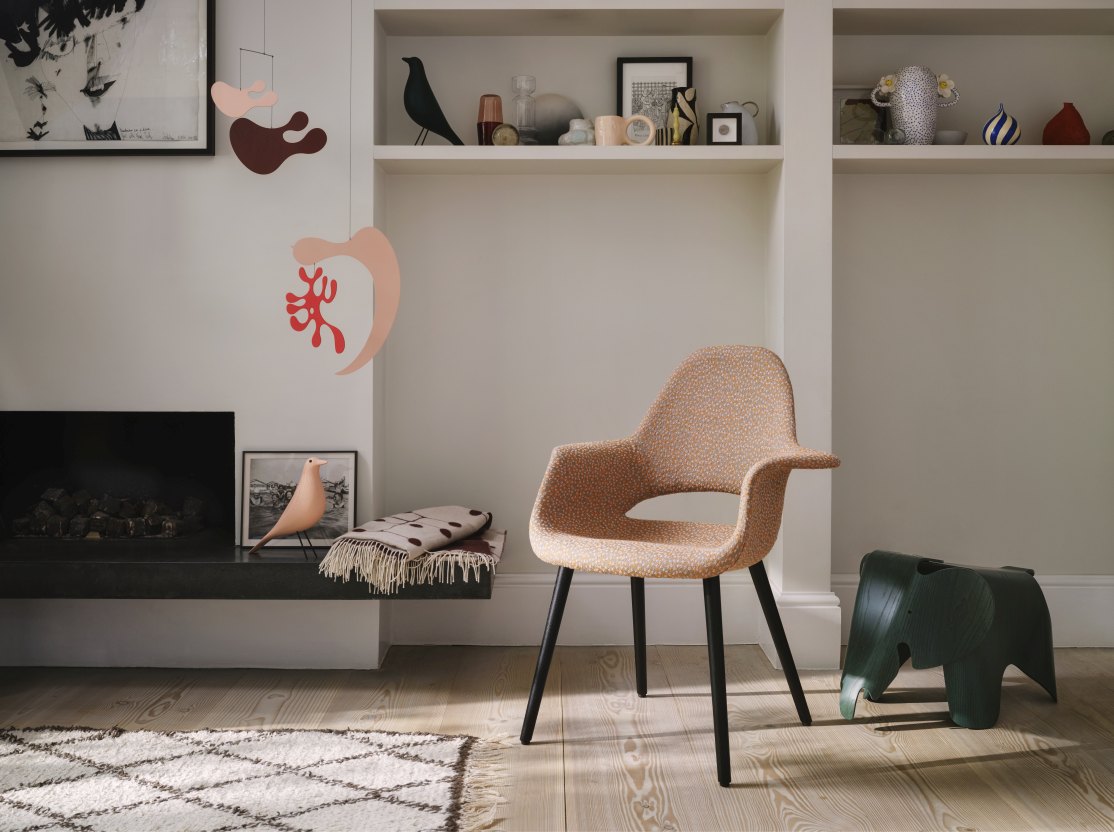 Organic Conference Konferenzstuhl Vitra Stoff Kvadrat Ria 03 (981) LIMITED EDITION AUSSTELLUNGSSTÜCK 