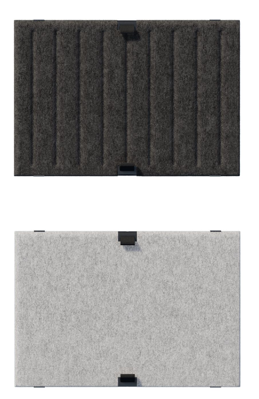 USM Haller Soft Panel Duo 500 Vertikal Dunkelgrau