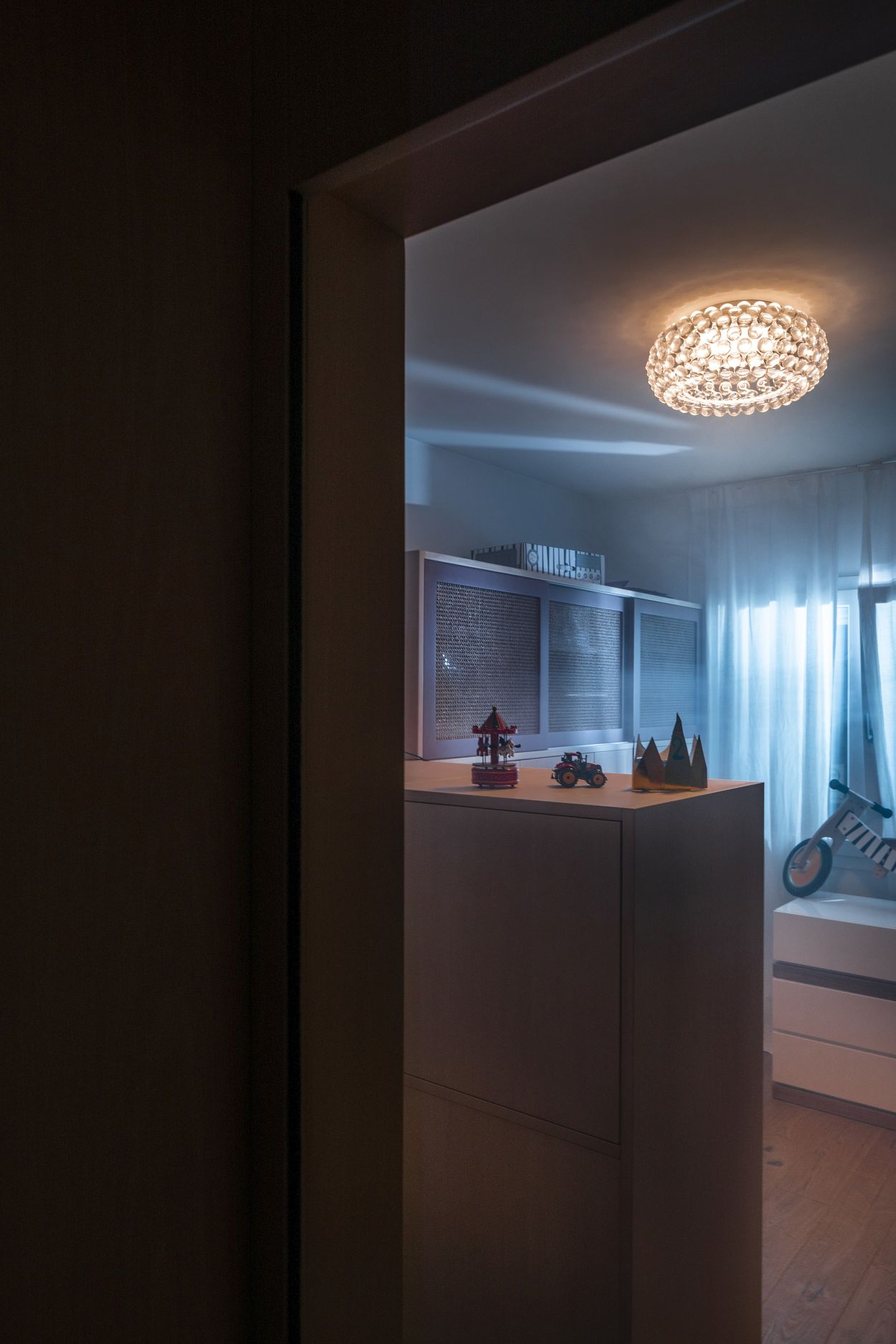 Caboche Plus Soffitto Deckenleuchte Transparent Foscarini