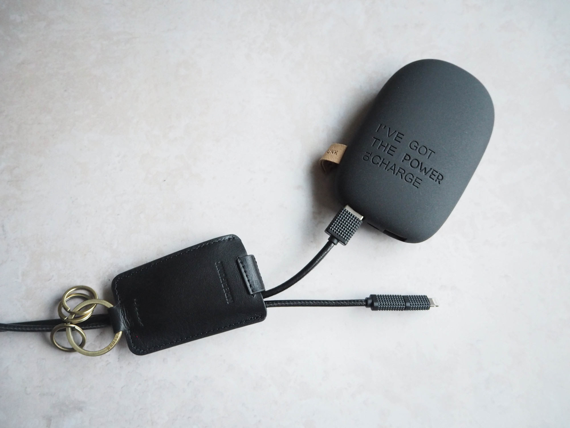 cCHAIN Schlüsselanhänger mit USB Kabel Kreafunk EINZELSTÜCK