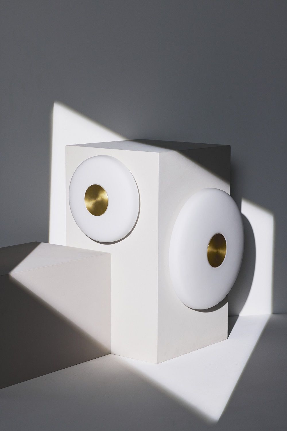 Glint Glass opal Wall lamp Wandleuchte Northern