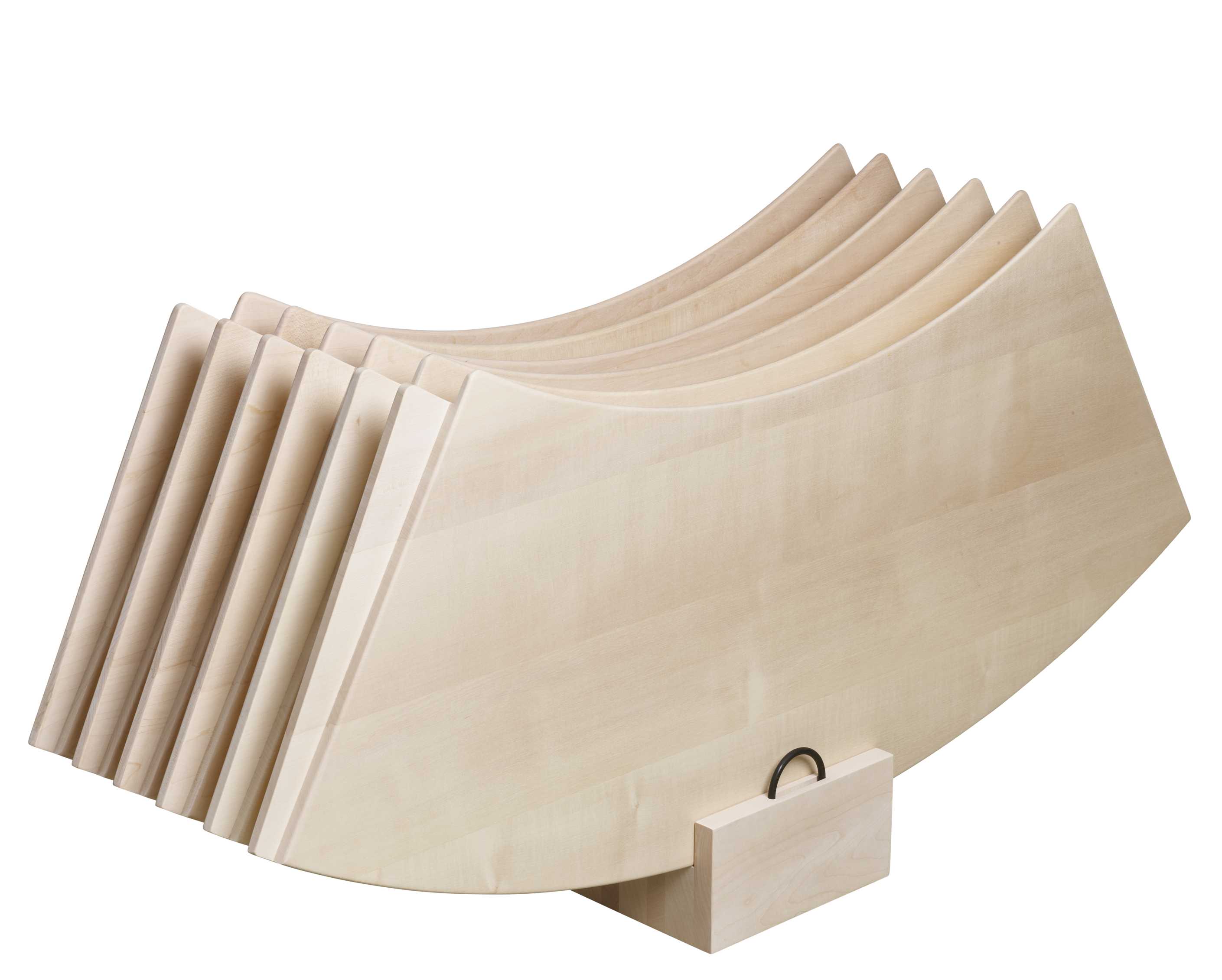 PK54 Esstisch von Fritz Hansen, 140 cm, aus hellem Holz, modernes Design.