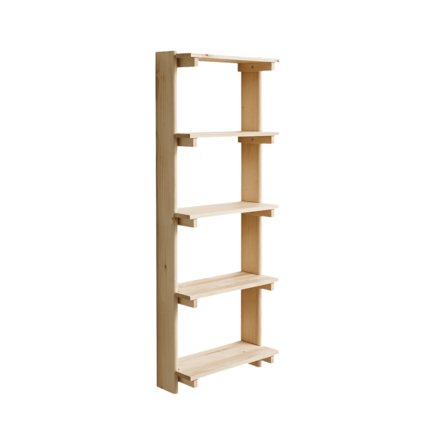 Beam Wandregal mit 5 Fächern Form & Refine