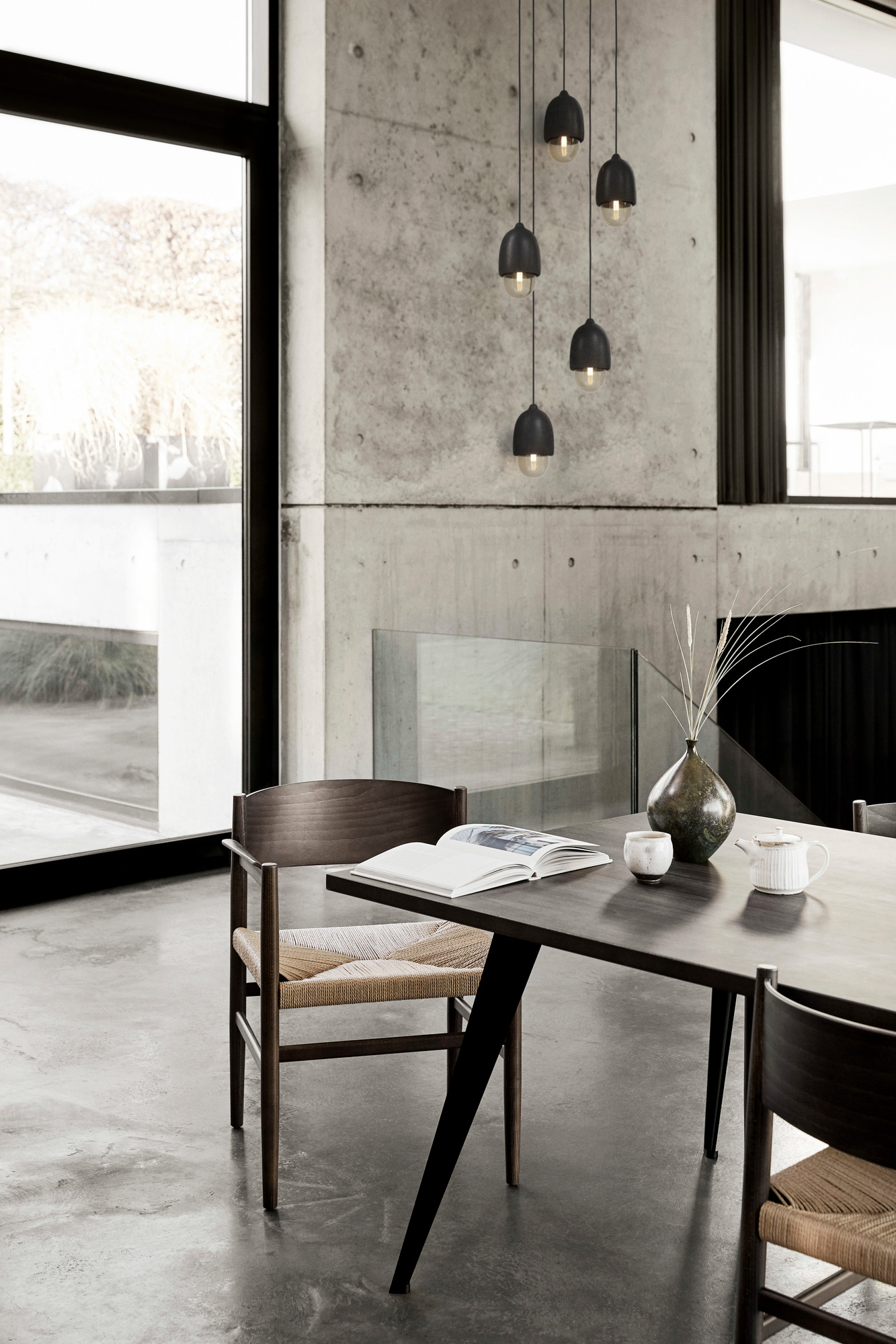 Nestor Stuhl Mater Eiche geflecht