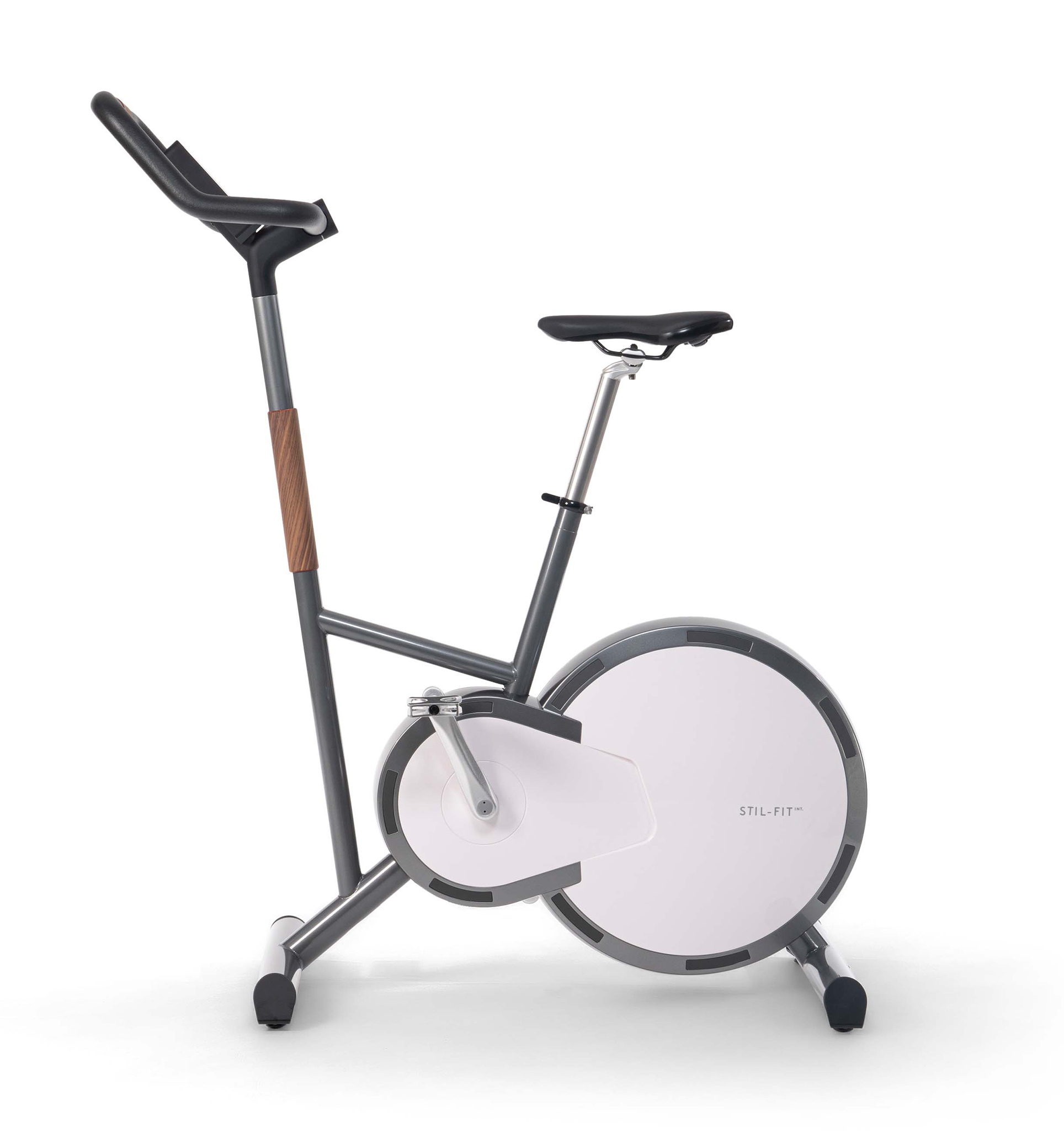 Ergometer PURE Stil-Fit Walnuss-Weiß