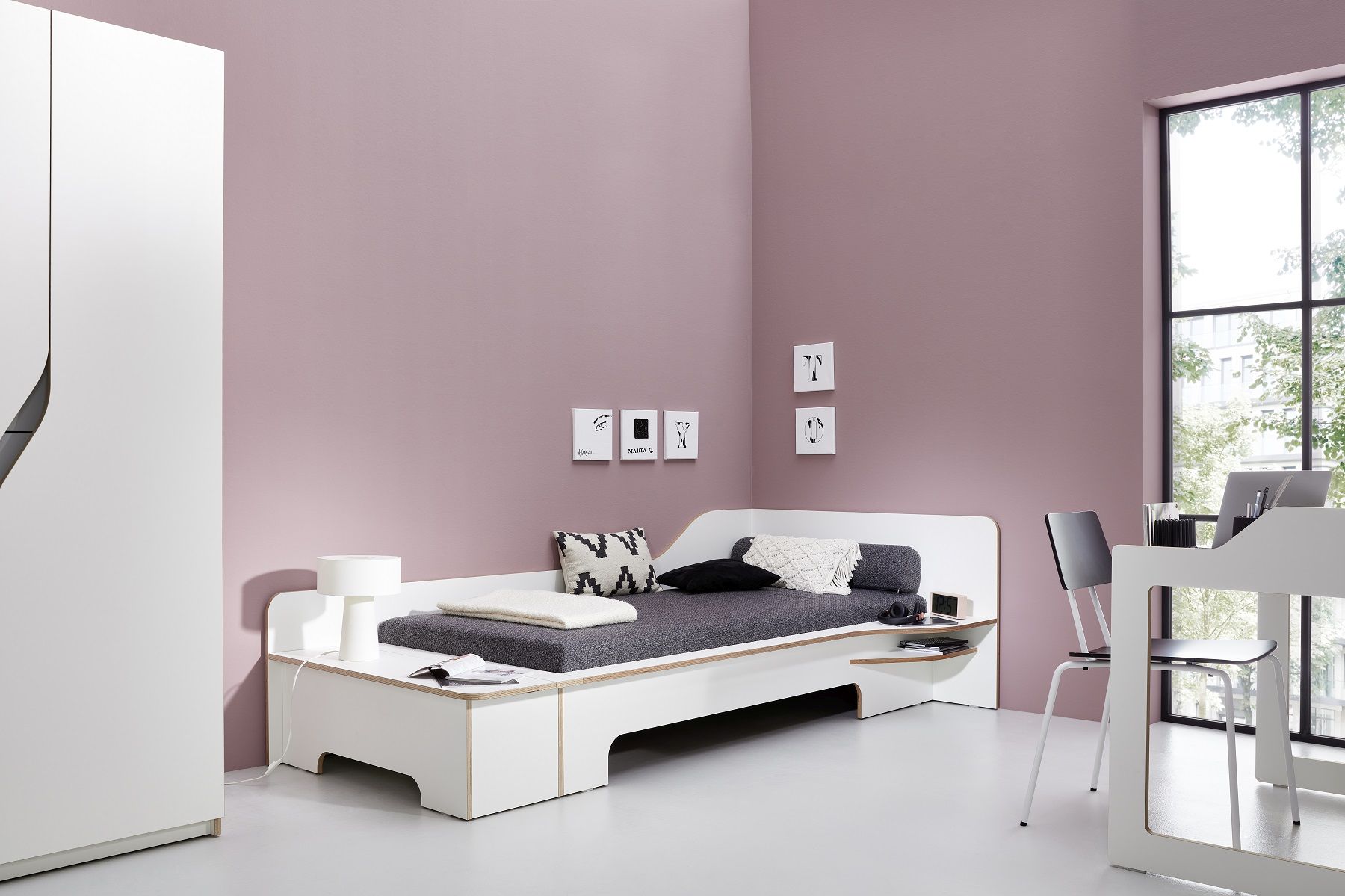 Plane Einzelbett Links Müller Möbelwerkstätten