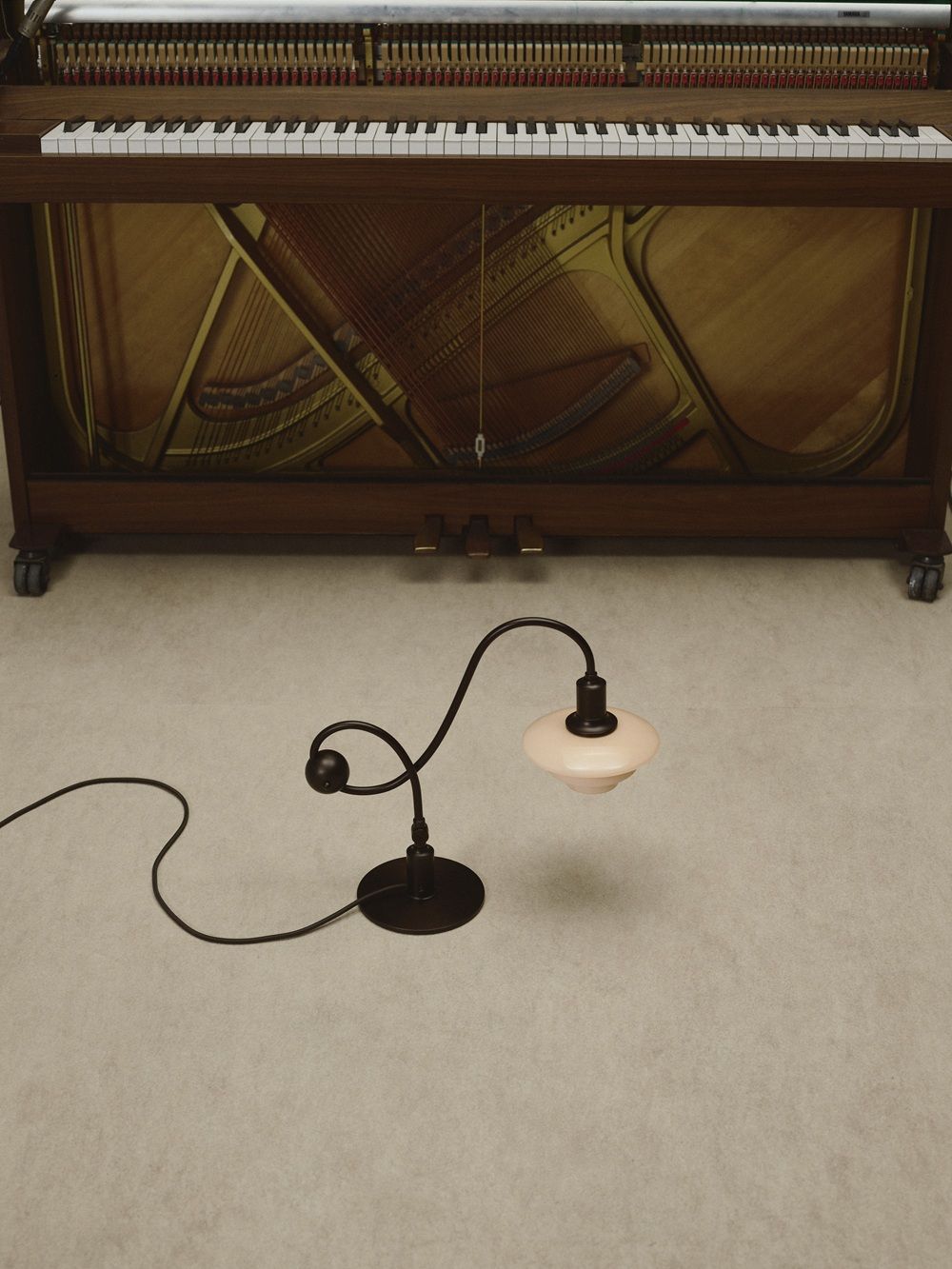 PH 1/1 Piano Tischleuchte Dusty Terracotta Louis Poulsen