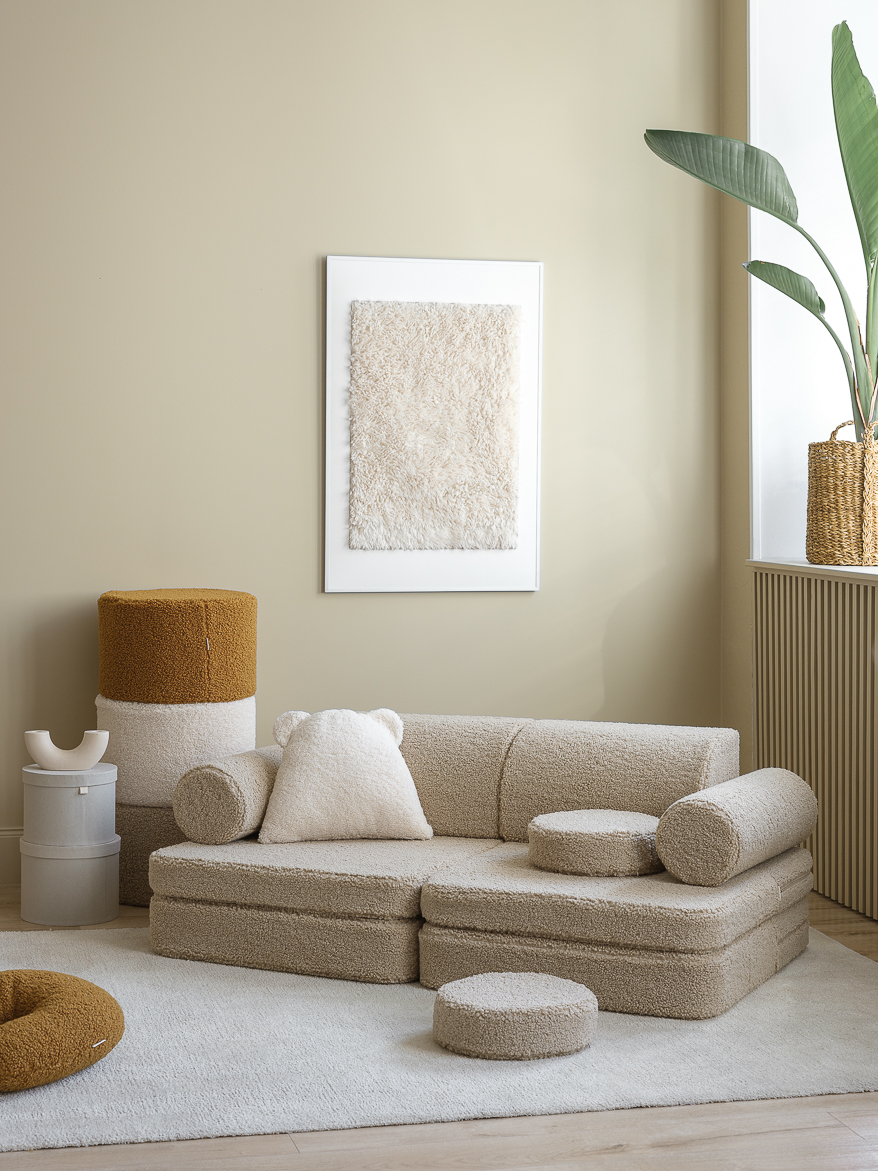 Kinderspielsofa Teddystoff Wigiwama