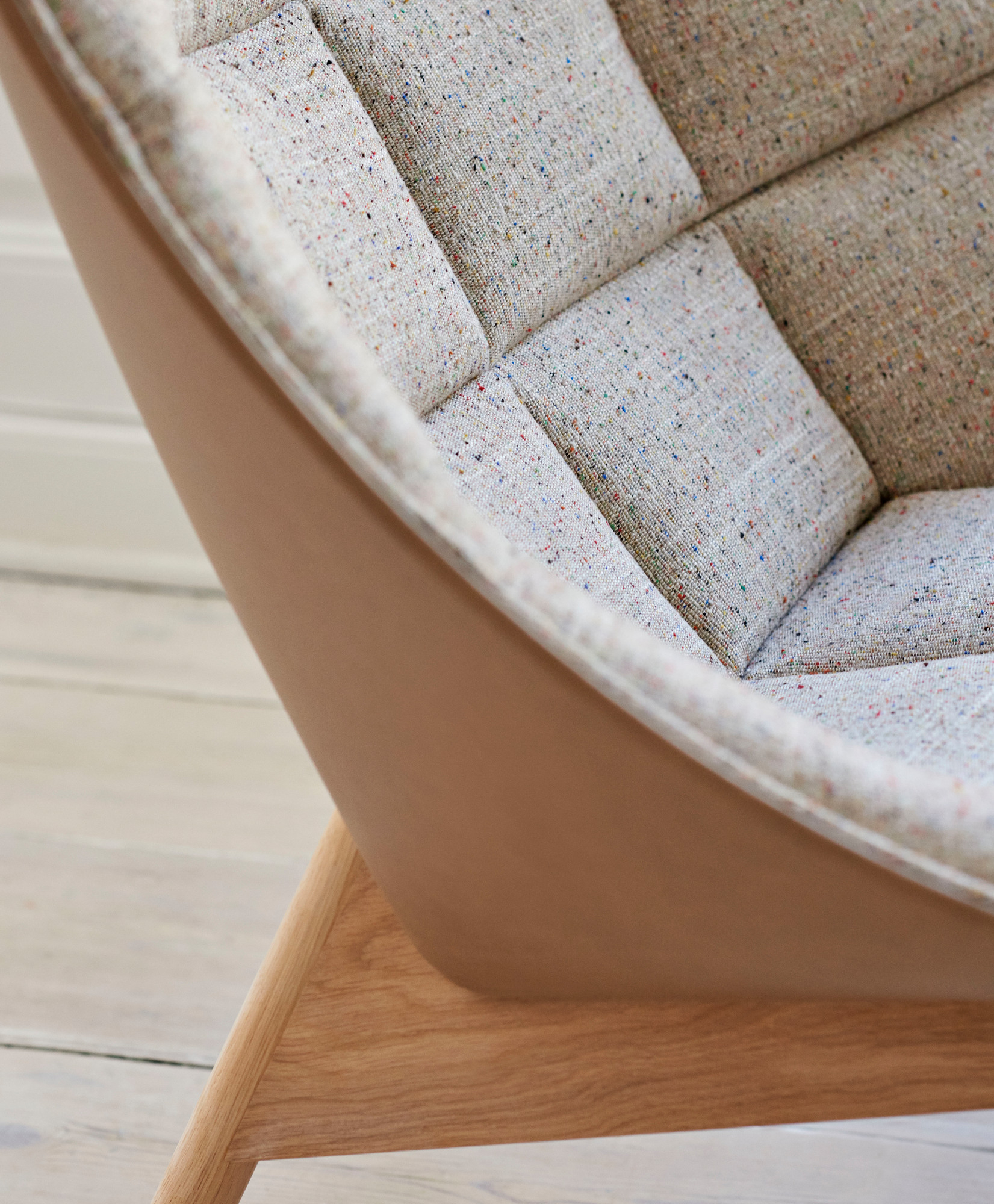 Uchiwa / Uchiwa Quilt Armchair Sessel Hay