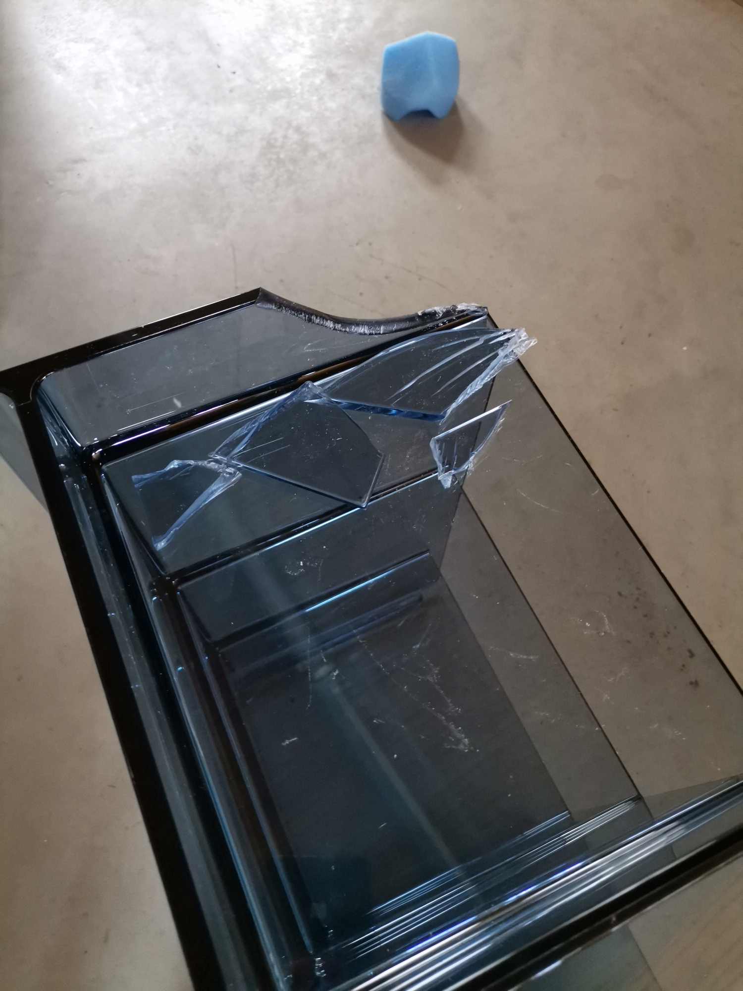 Sound-Rack Regalsystem DÄMMERUNGSBLAU Kartell MÄNGELEXEMPLAR