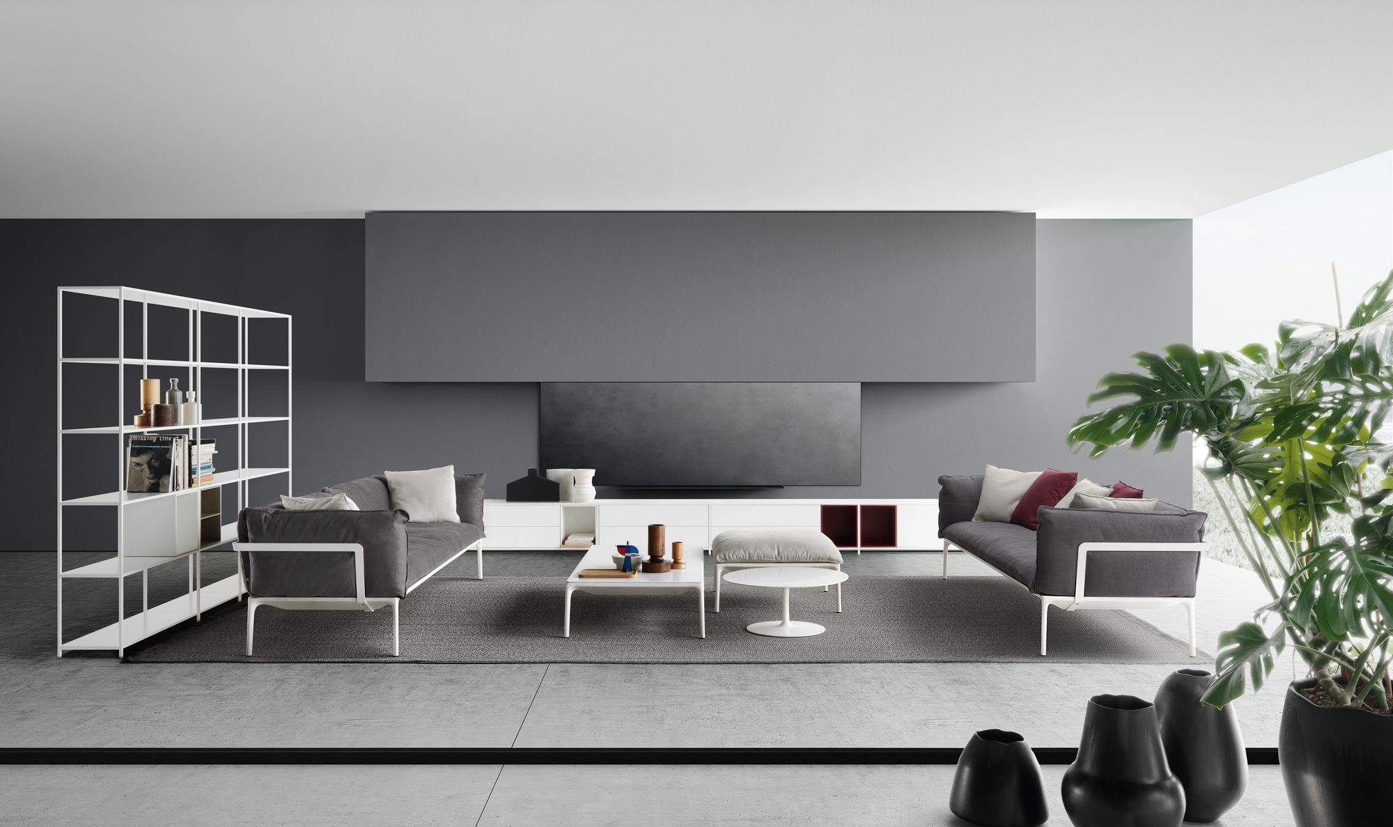 Flow Low Table Couchtisch MDF Italia