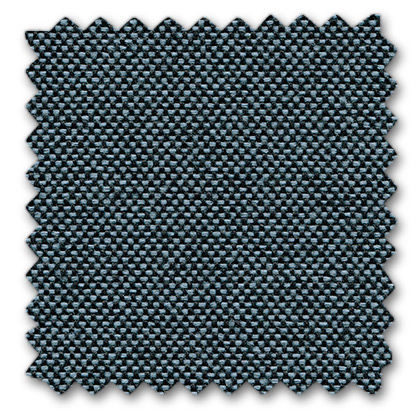 Stoffmuster Plano Nero/Eisblau für Vitra Hal Wood Stuhl, Polsterstoff Nahaufnahme, Textur.