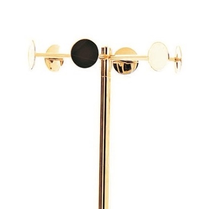 Eine Ebene / goldbeschichtet