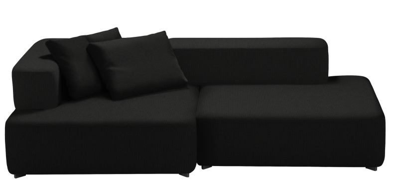 Alphabet 2-Sitzer Sofa Armlehne Links Fritz Hansen