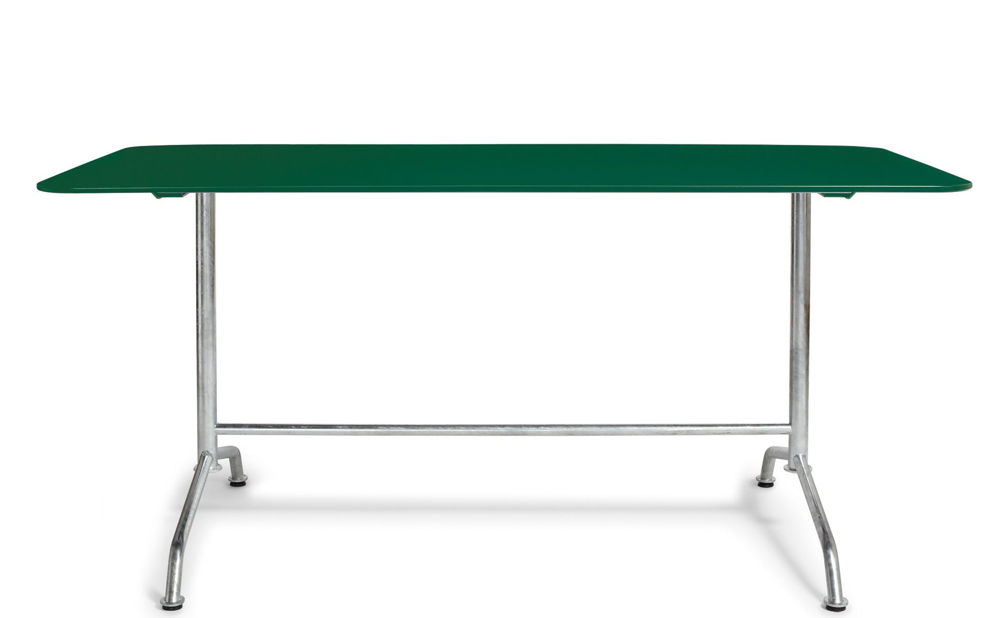 Haefeli Esstisch Outdoor B 160 x T 80 x H 74 cm Embru Grün RAL 6028