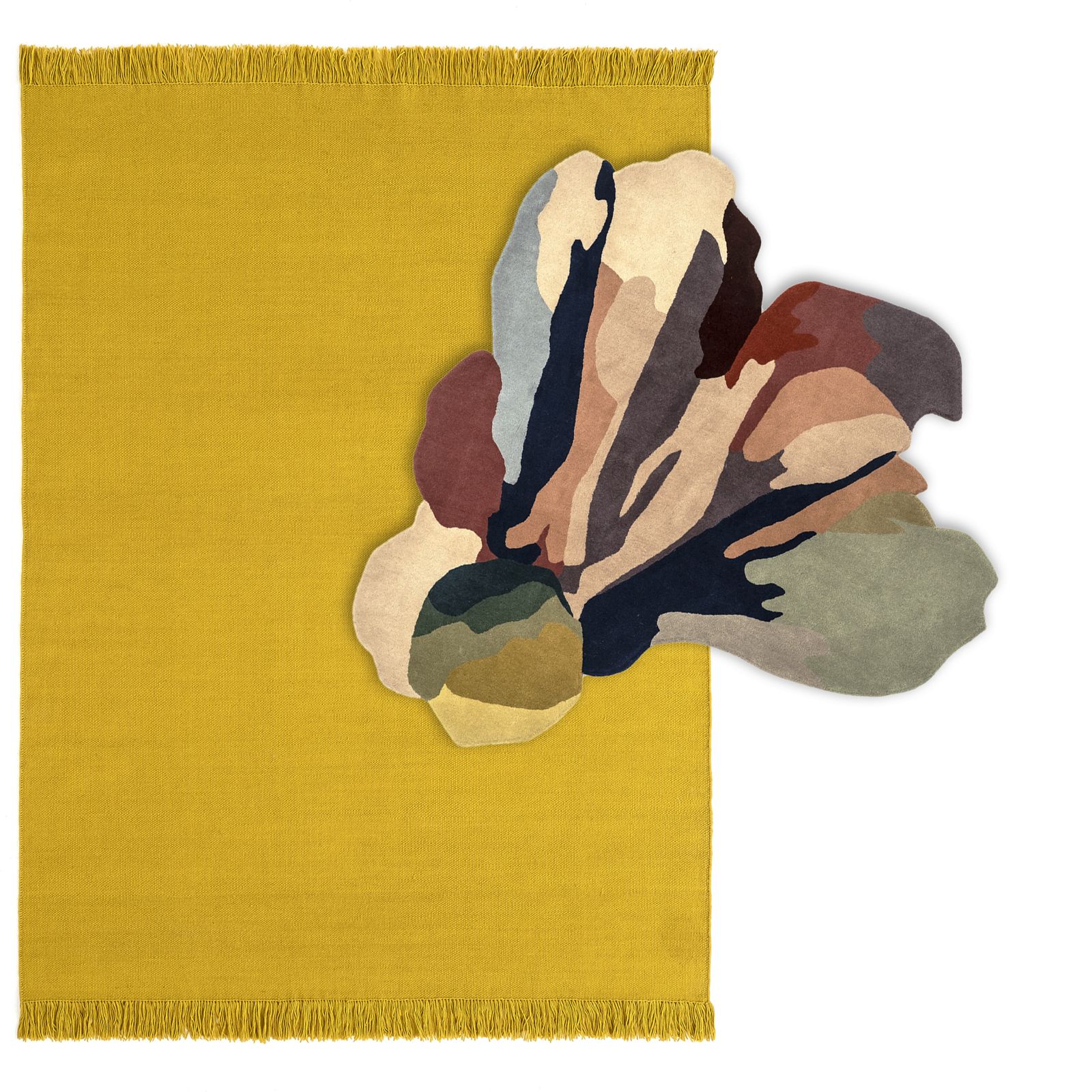 Flora Bloom 1 Teppich 150x166 cm Nanimarquina