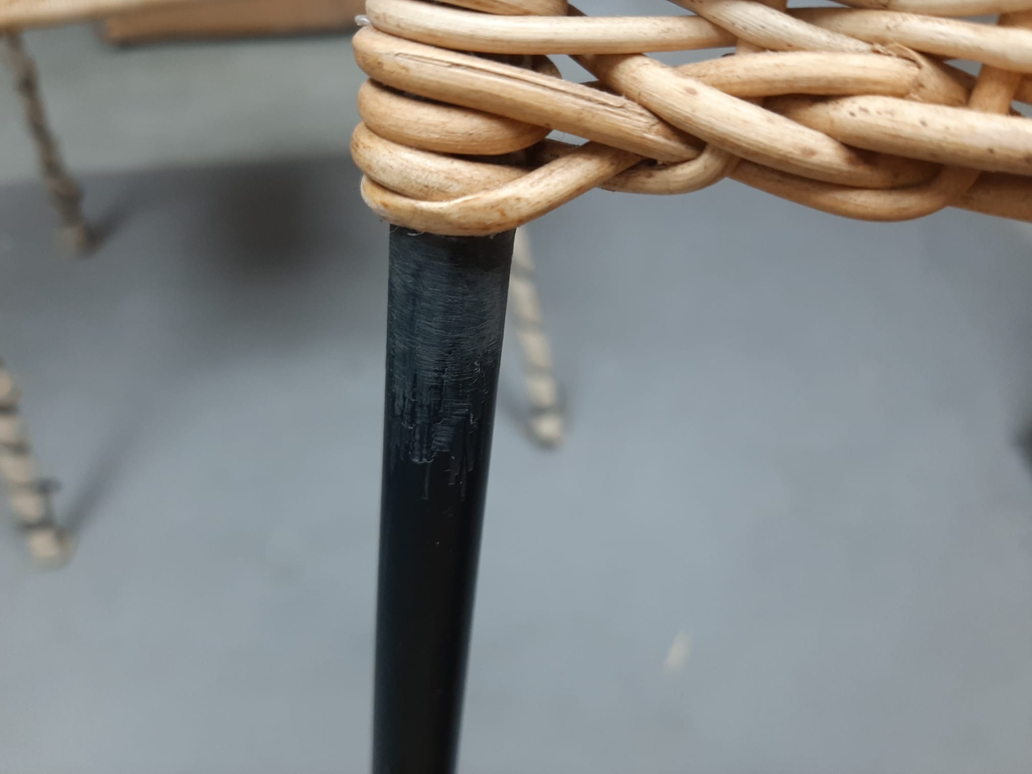 Stuhl TT 54 Richard Lampert MÄNGELEXEMPLAR