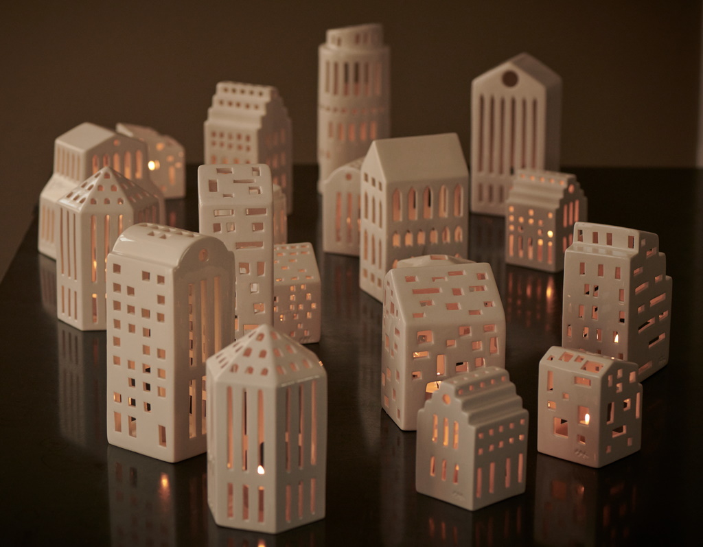 Urbania Lichthaus Hochhaus H 22 cm Kähler EINZELSTÜCK