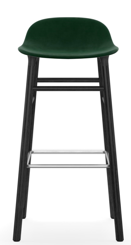 Form Barstool Barhocker H 75 cm Holz Gepolstert Normann Copenhagen