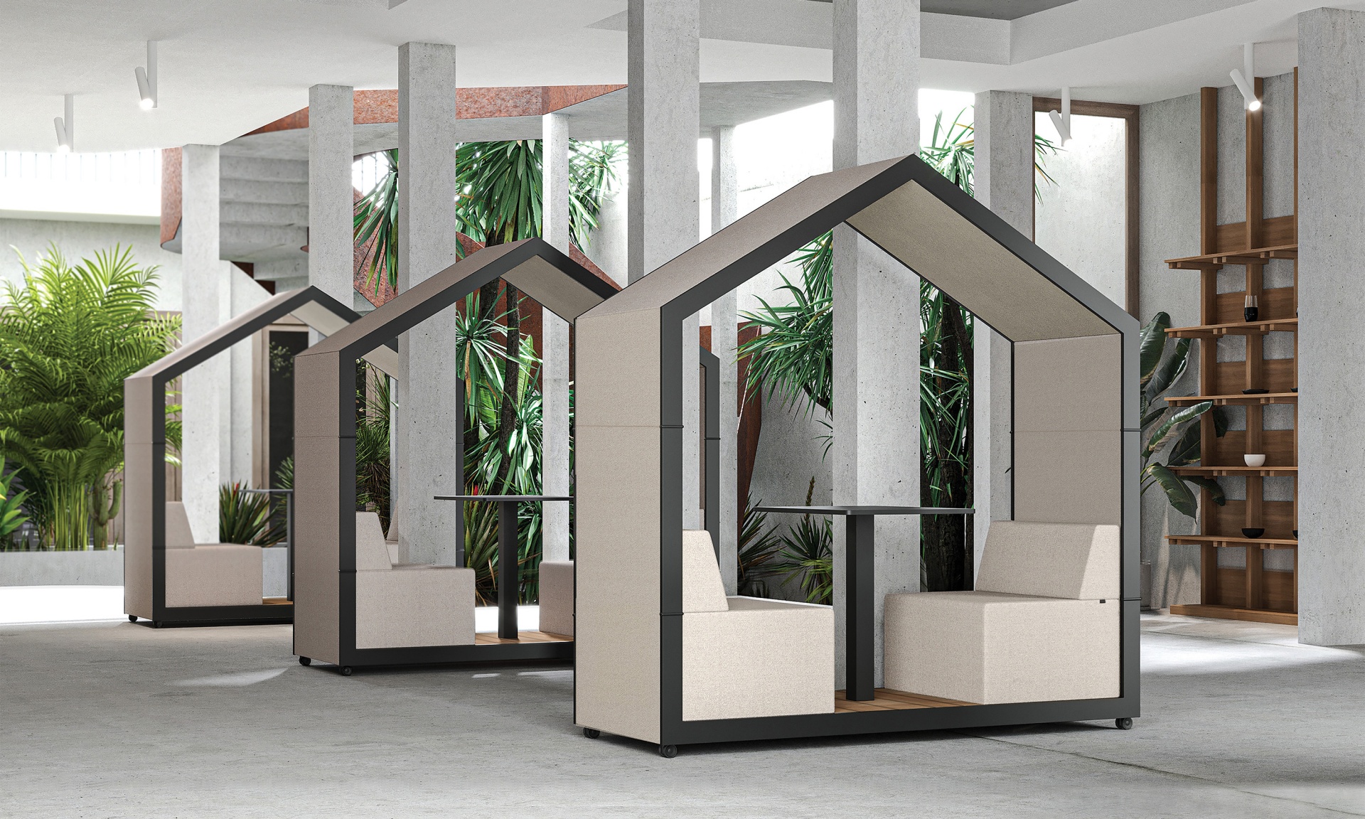 treehouse TH 2 Akustikmöbel für 2 Personen Bejot