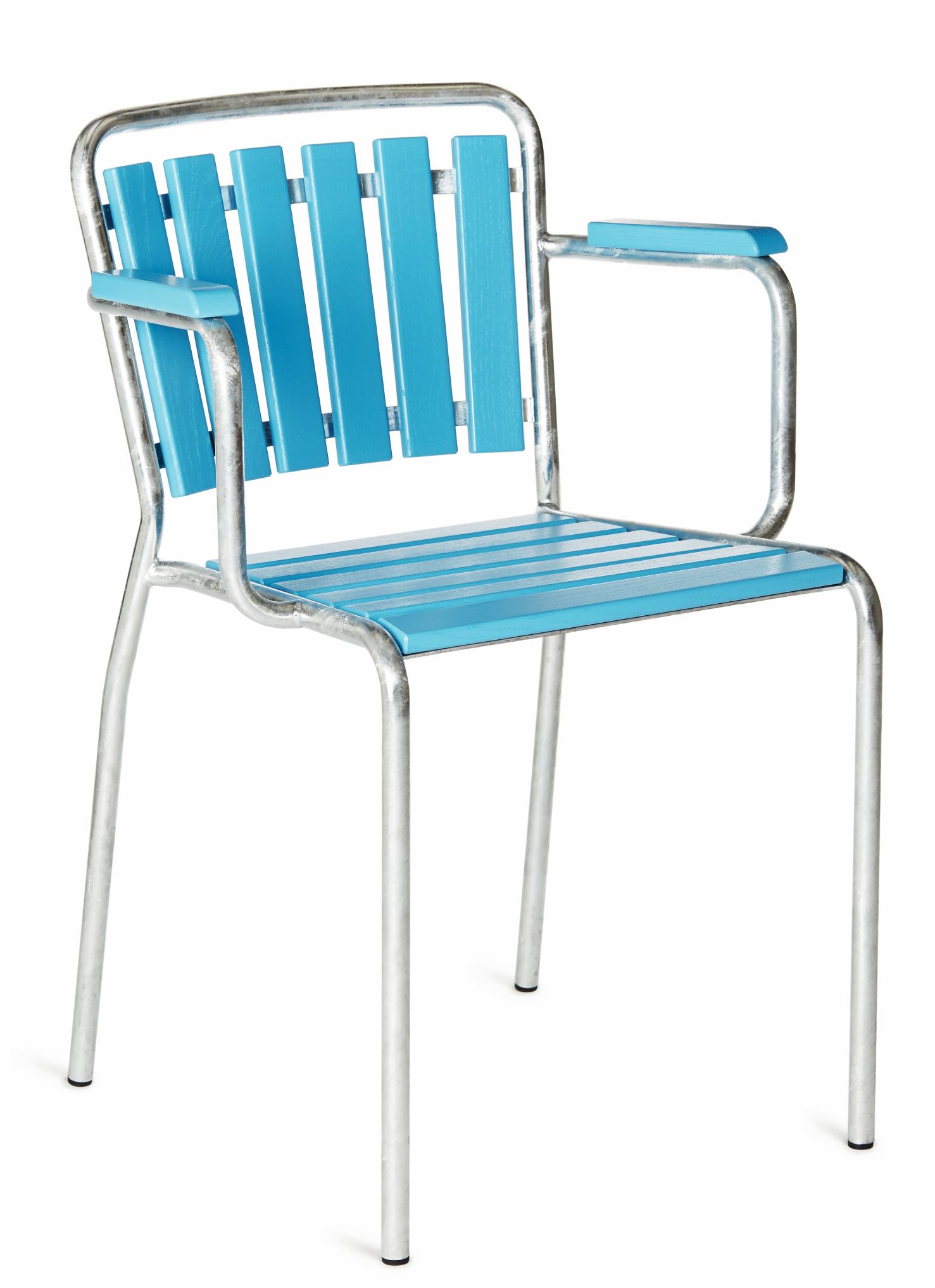 Haefeli Sessel Outdoor Embru Azurblau NCS S 2060 B