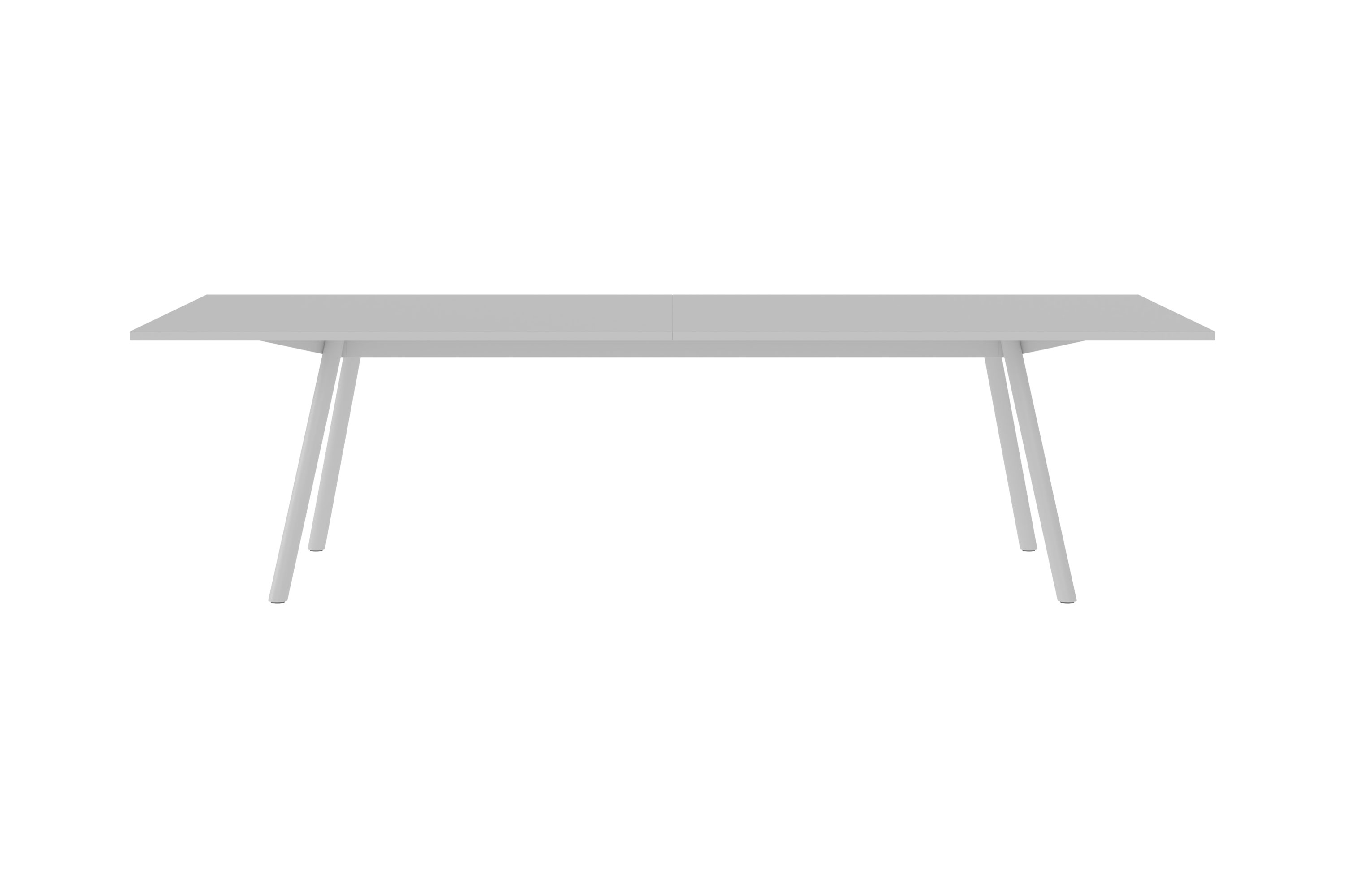 Heller Esstisch: New Tendency Masa Tischplatte mit minimalistischem Design und vier Beinen.