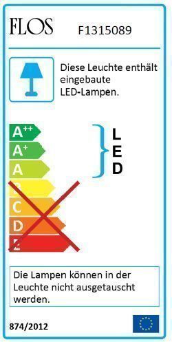 Camouflage 240 Wandleuchte Beton Flos