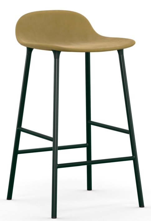 Form Barstool Barhocker H 65 cm Stahl Gepolstert Normann Copenhagen