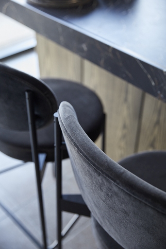 Series 430 Bar Stool Barhocker 75 cm SCHWARZ / REMIX 123 Verpan EINZELSTÜCK