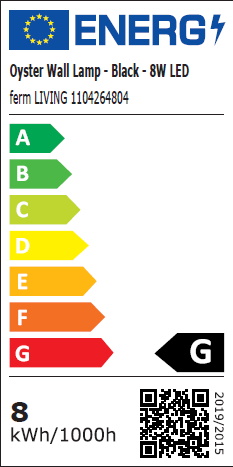 Oyster Wall Lamp Wandleuchte Ferm Living