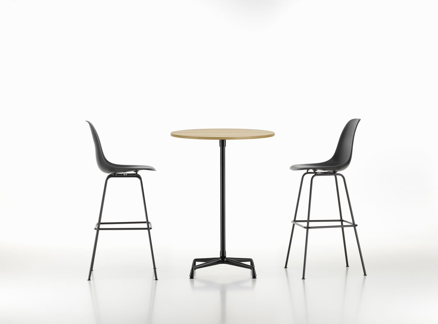 Eames Contract Tables High Stehtisch Ø 70 cm  Vitra