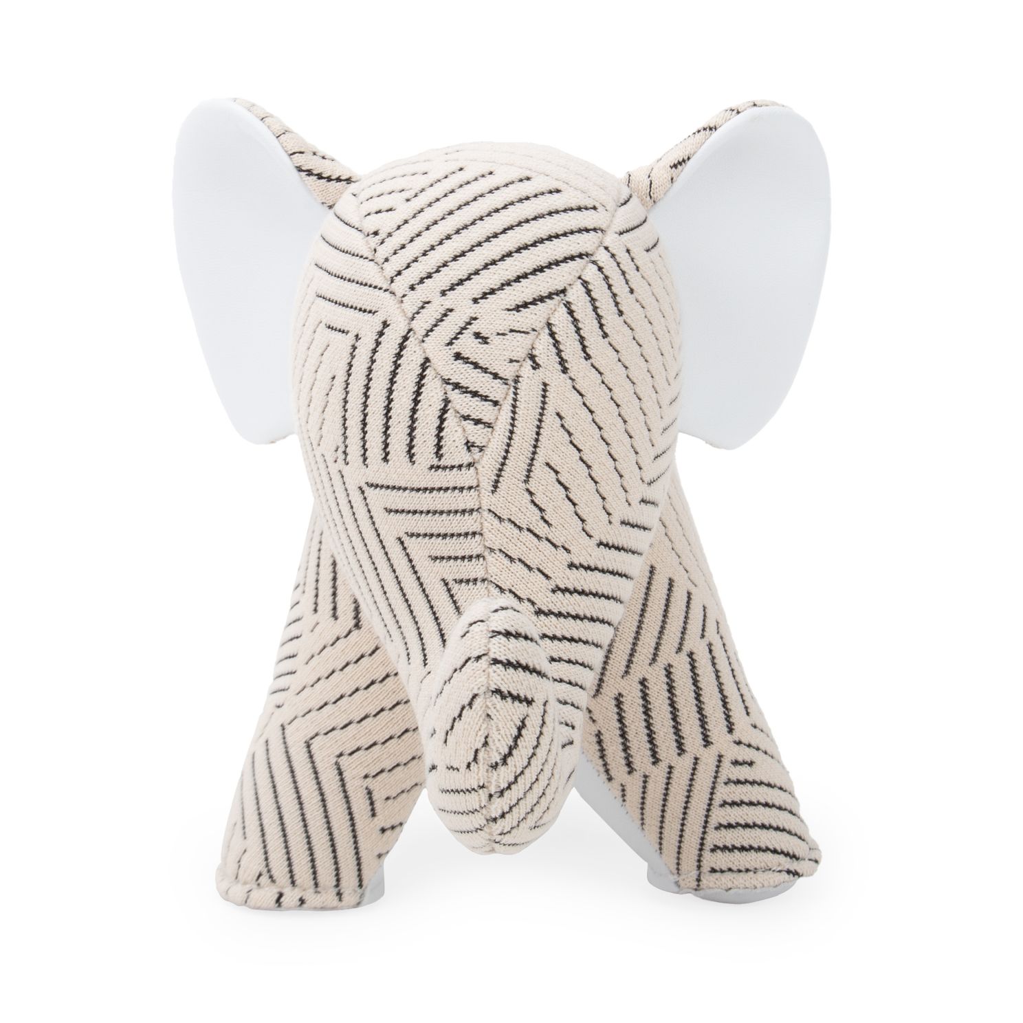 Buchstütze Elefant Abby Razzle Dazzle weiß Züny x KVADRAT