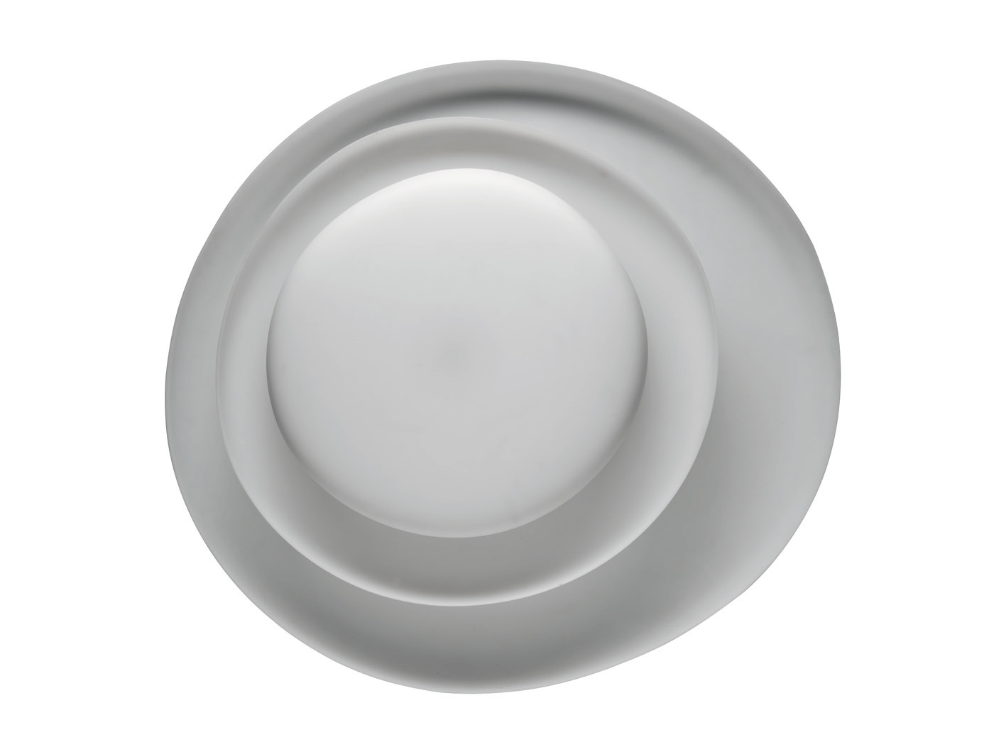 Weiße Foscarini Bahia LED Wandleuchte, modernes Design mit sanften Lichteffekten für Innenräume.