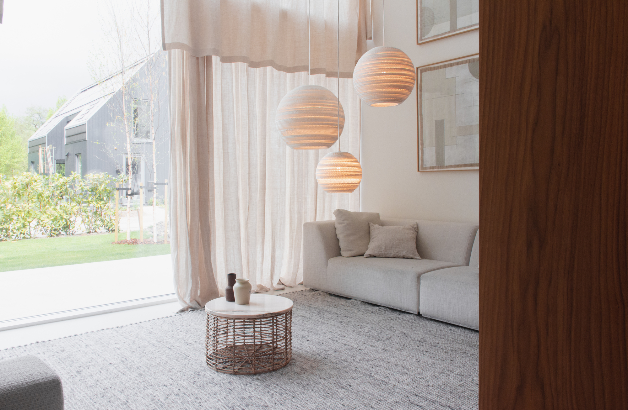 Scraplights Moon 18 Hängeleuchte Weiß Graypants