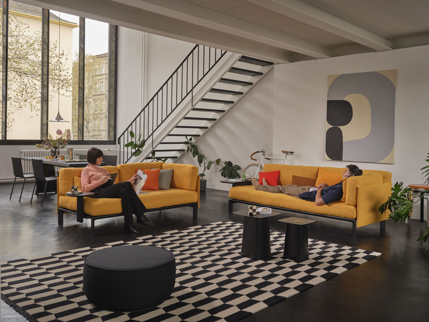 Anagram Anstecktisch Ø 35 cm rund Vitra