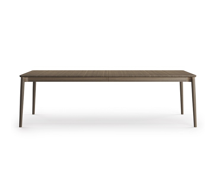 Expand Dining Table 250: Geräucherter Eiche Ausziehtisch für Esszimmer und Wohnbereich.