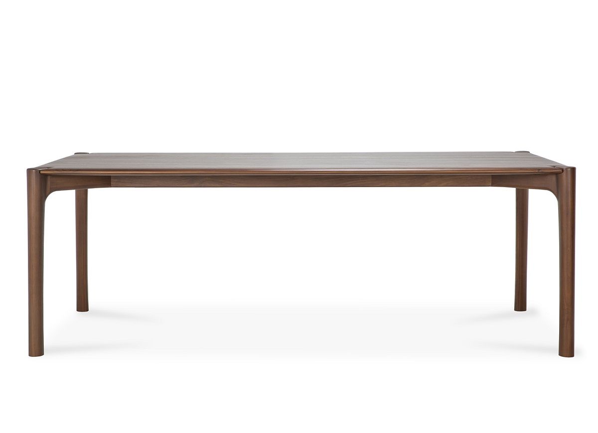 PI Tisch Rechteckig Teak dunkelbraun Ethnicraft Bx220 cm