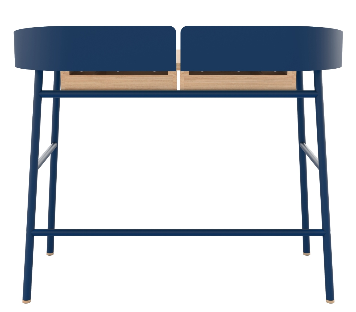 Victor Schreibtisch Hartô Blau matt