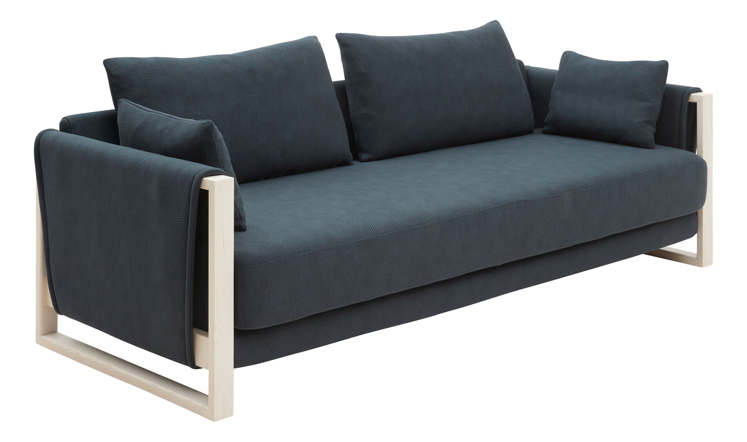 MADISON Wood Sofa / Schlafsofa Softline 
