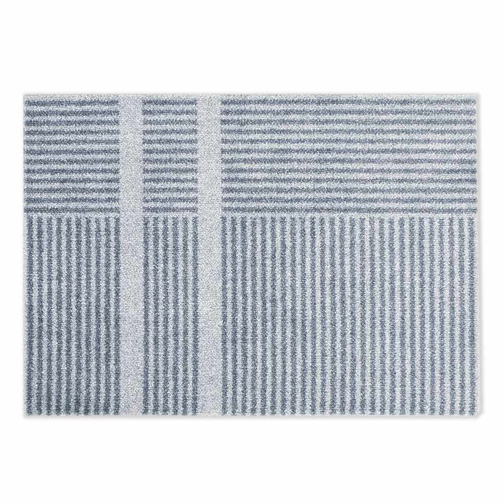 Løype Indoor / Outdoor Fußmatte Heymat Cloudy Grau B 60 x T 85 cm
