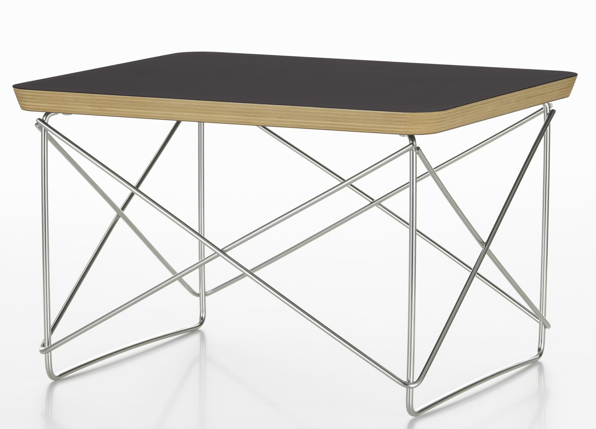 Occasional Table LTR Beistelltisch HPL Schwarz Vitra 