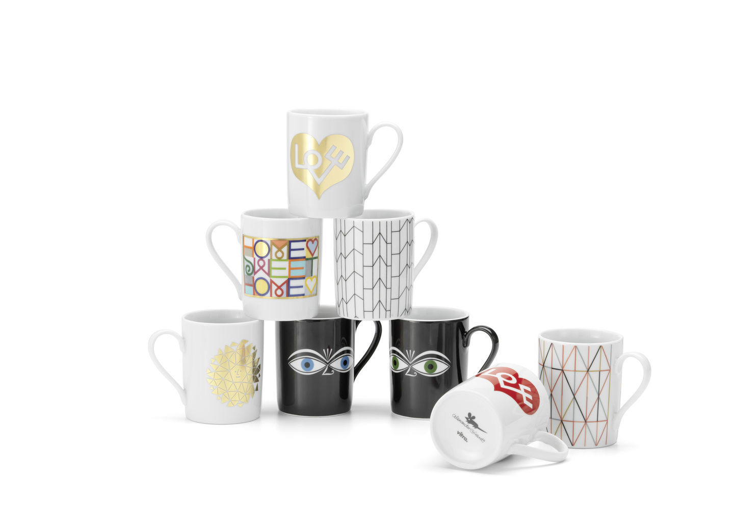 Coffee Mugs Eyes Tasse Vitra Grün