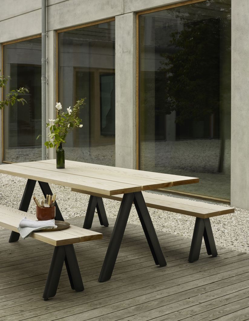 Overlap Table Tisch Outdoor Skagerak by Fritz Hansen