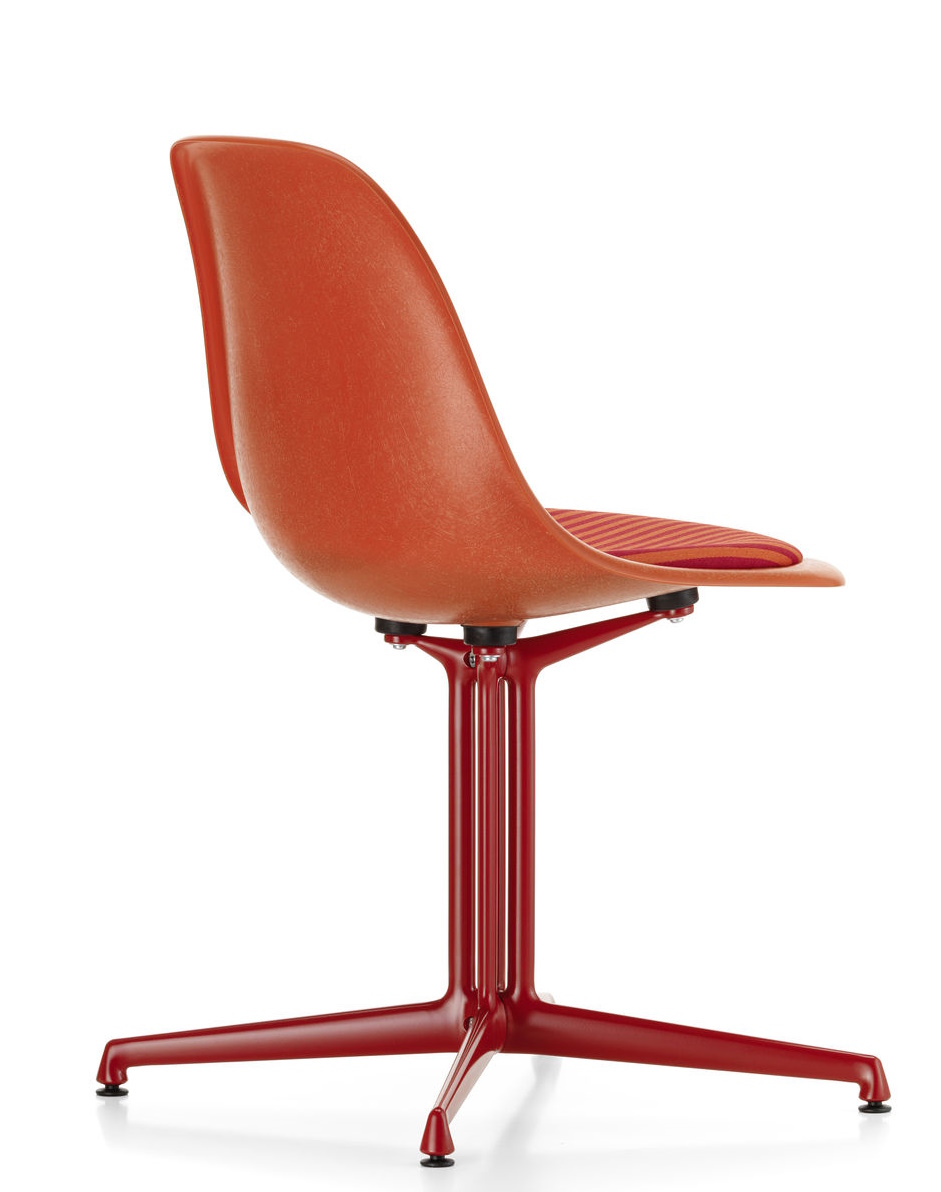 Eames Fiberglass Side Chair La Fonda Rot Orange Vitra LIMITED EDITION 