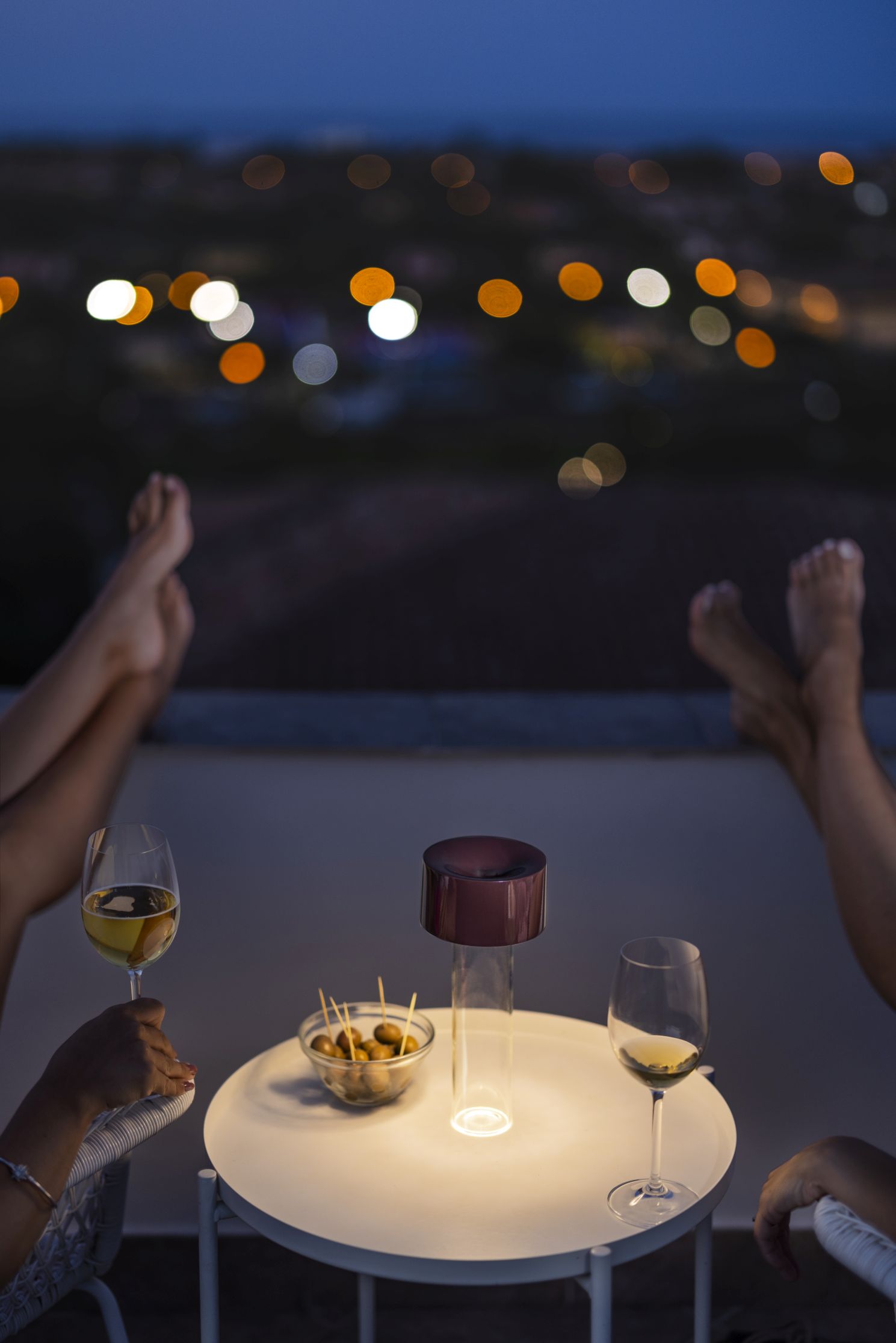 Fleur Tischleuchte weiß Foscarini