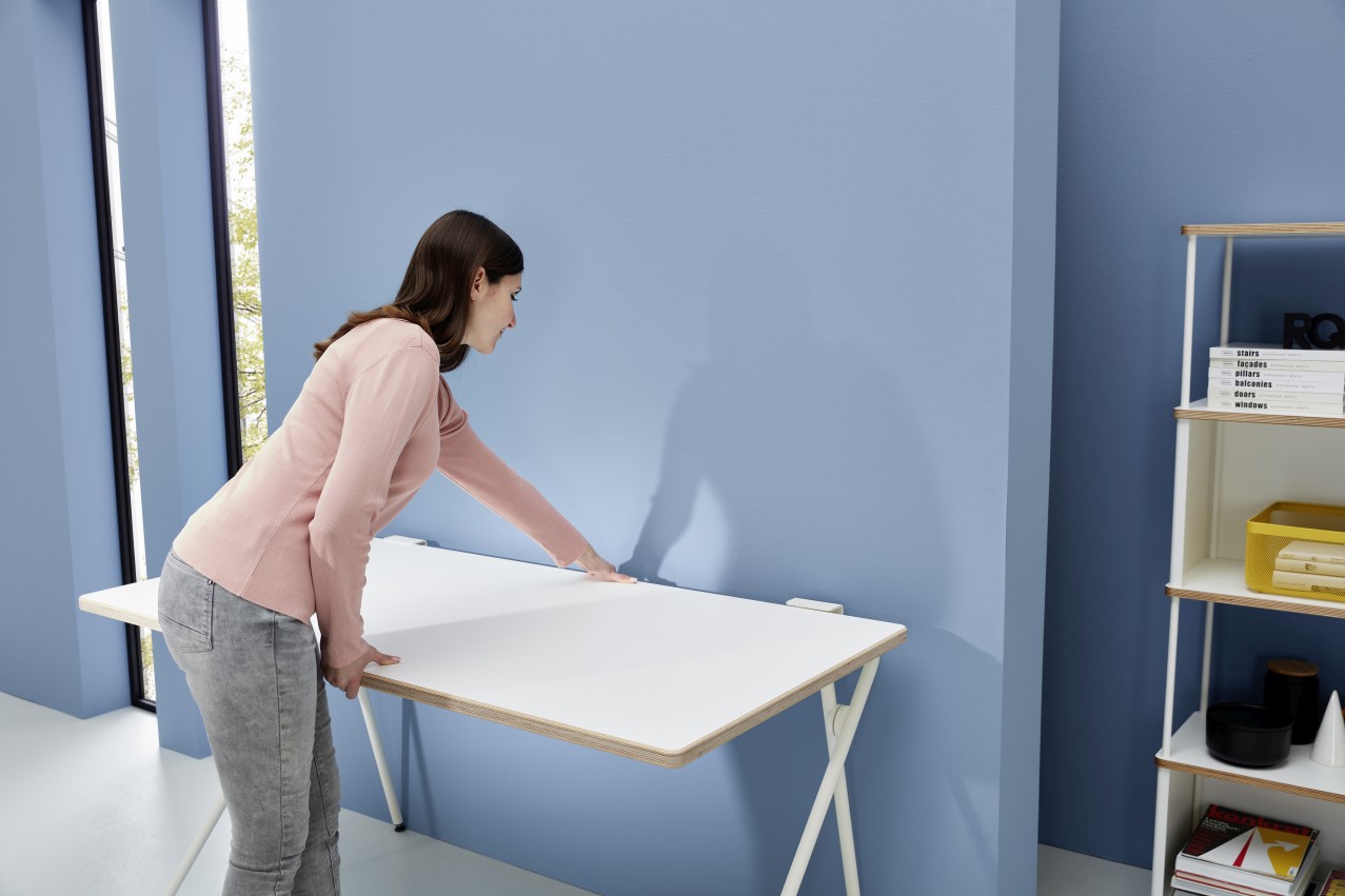 Plato klappbar Sekretär / Schreibtisch Müller Möbelwerkstätten