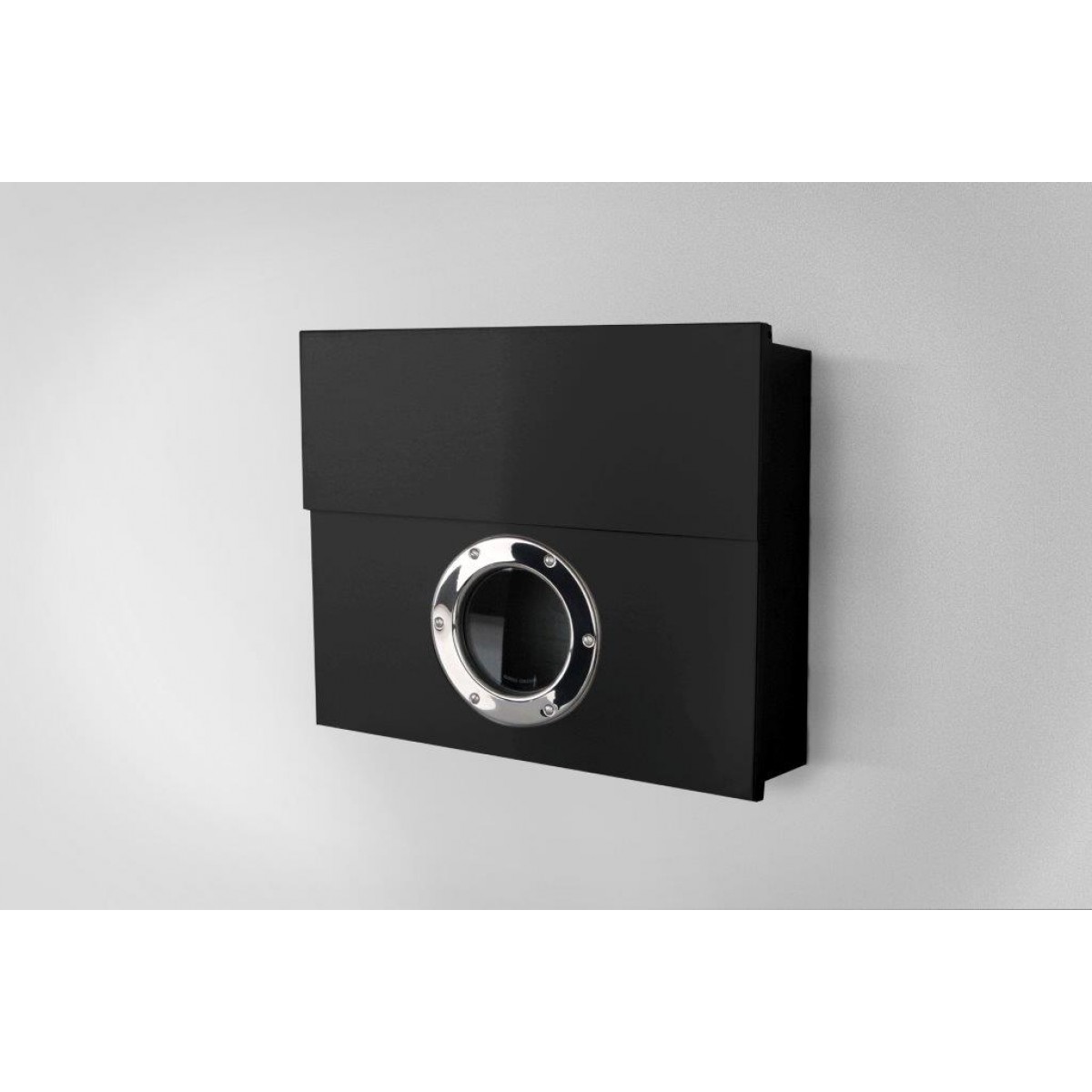 Stahl, schwarz pulverbeschichtet