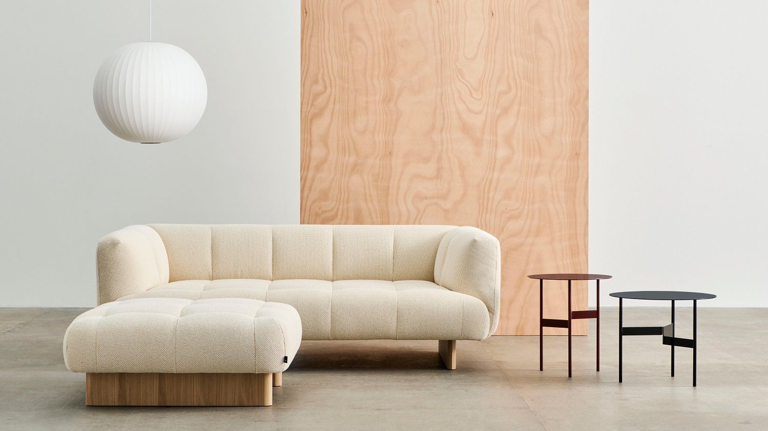 Quilton Lift Sofa 2-Sitzer Hay